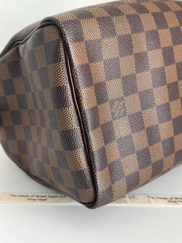 Louis Vuitton Speedy 25 Damier Ebene Satchel - Image 3