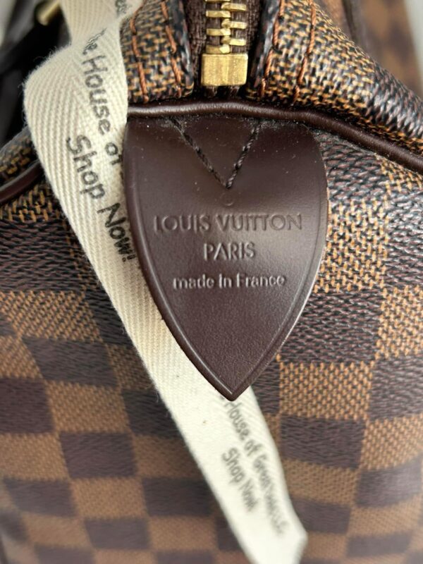 Louis Vuitton Speedy 25 Damier Ebene Satchel - Image 5