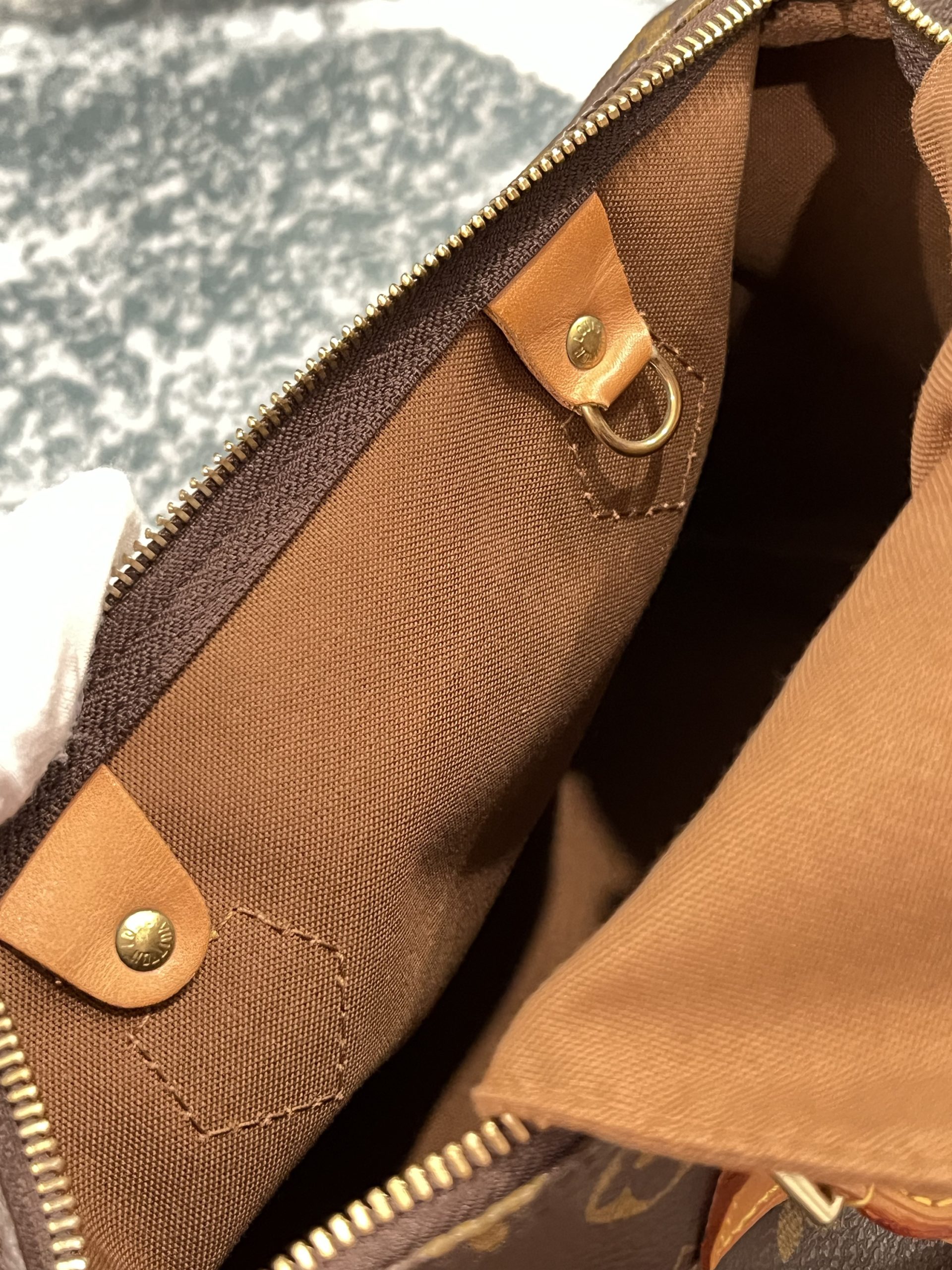 Date Code & Stamp] Louis Vuitton epi leather speedy bag