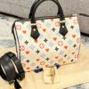 Louis Vuitton Speedy 25 Bandouliere Game On White Limited Edition