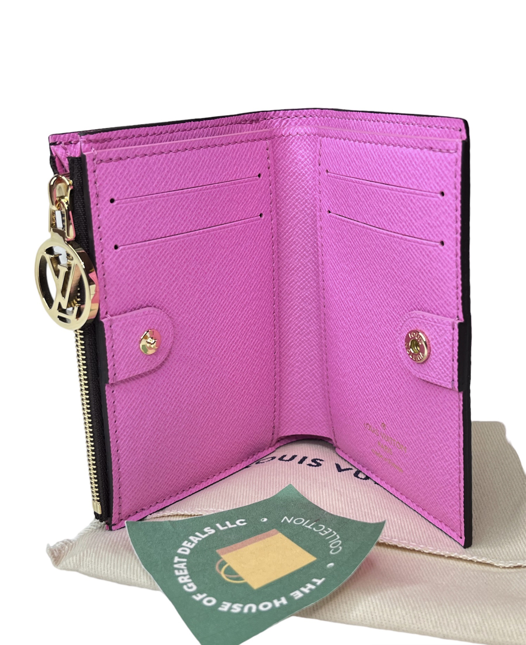 Louis Vuitton M82383 Lisa Wallet , Pink, One Size