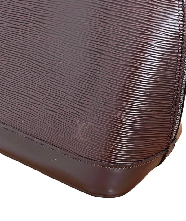 Louis Vuitton Alma Epi Dark Chocolate Brown – The House Of Great Deals