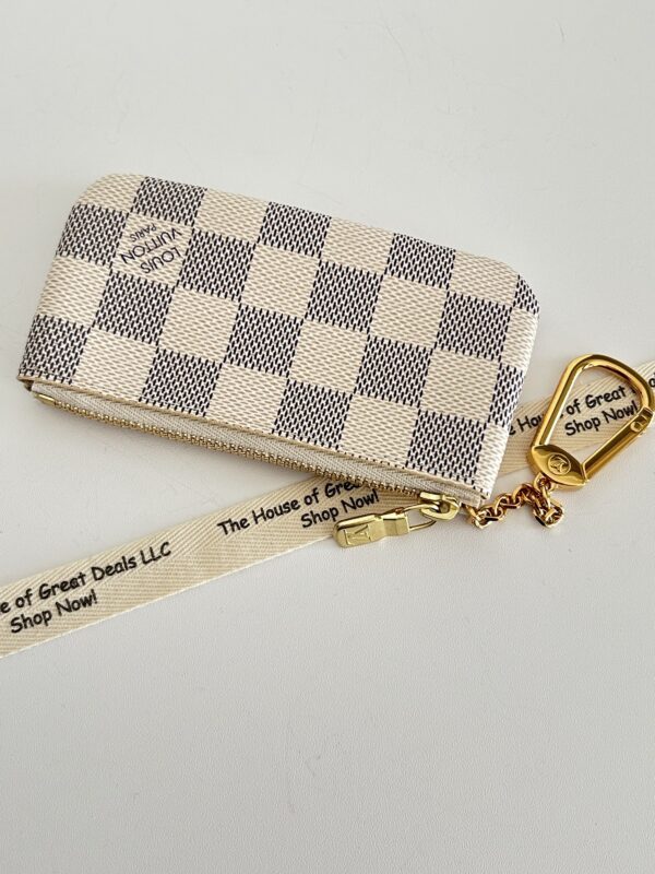 Louis Vuitton Key Cles-Pouch Azur