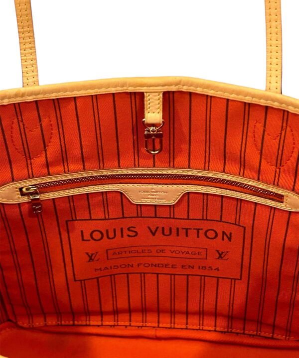 Louis Vuitton Neverfull Monogram Pimento Mm with pouch - Image 10