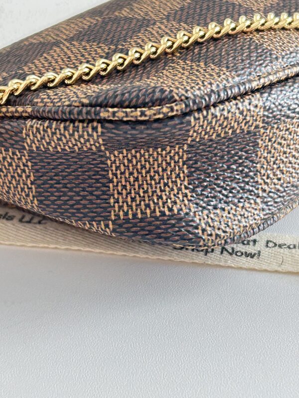 Louis Vuitton Bucket Pochette Damier Ebene - Image 14