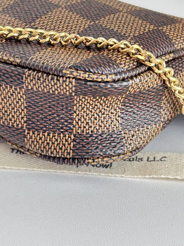 Louis Vuitton Bucket Pochette Damier Ebene - Image 13