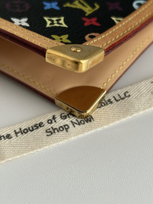 Louis Vuitton Agenda PM Multicolor Black Monogram - Image 2