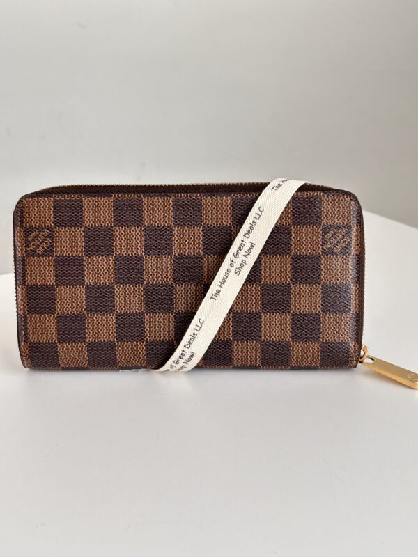 Louis Vuitton Zippy Long Wallet Damier Ebene