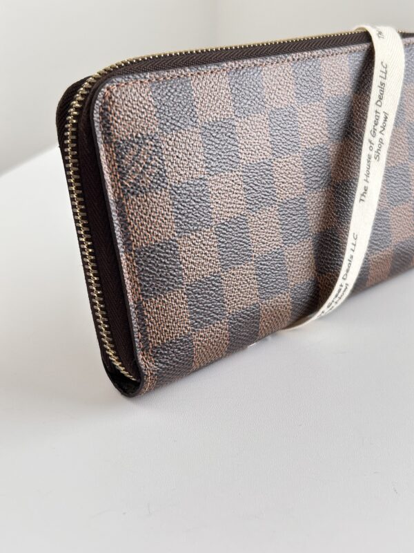 Louis Vuitton Zippy Long Wallet Damier Ebene - Image 15