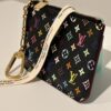 Louis Vuitton Pochette Key Cles Takahashi Murakami Multicolor Black