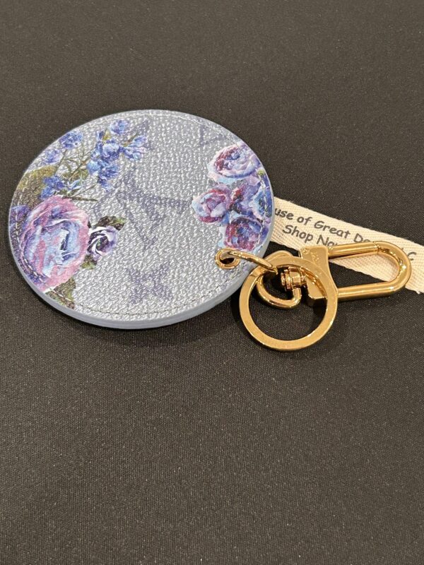 Louis Vuitton Metallic Illustre Garden Bag Charm Key Ring Holder - Image 8
