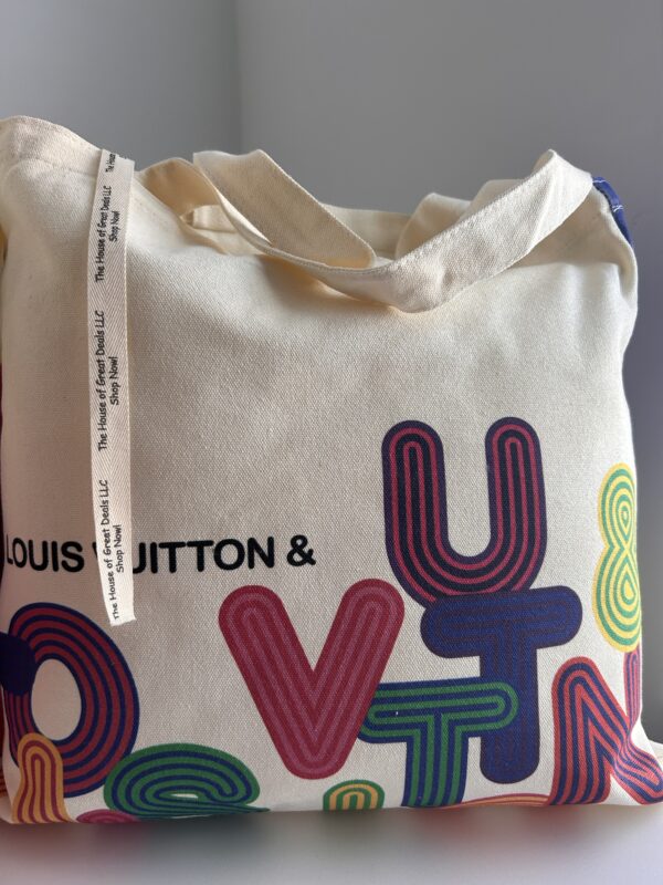 Louis Vuitton LIMITED Edition Shenzhen 2021 Eco Canvas Tote Bag Exhibition