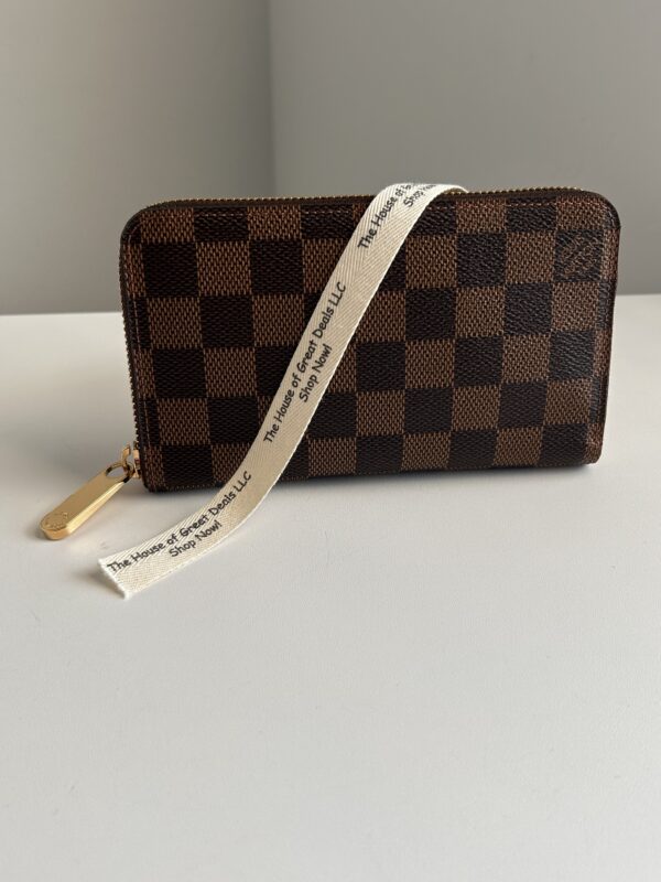 Louis Vuitton Compact Zippy Wallet Damier Ebene