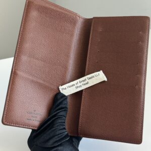 Louis Vuitton Long Checkbook- Passport Wallet Monogram