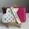 Louis Vuitton Romy Card Holder Wallet Takahasi Murakami Kawaii Pink