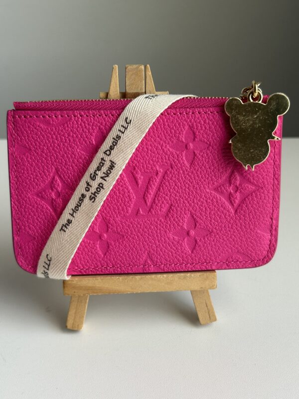 Louis Vuitton Romy Card Holder Wallet Takahasi Murakami Kawaii Pink - Image 2