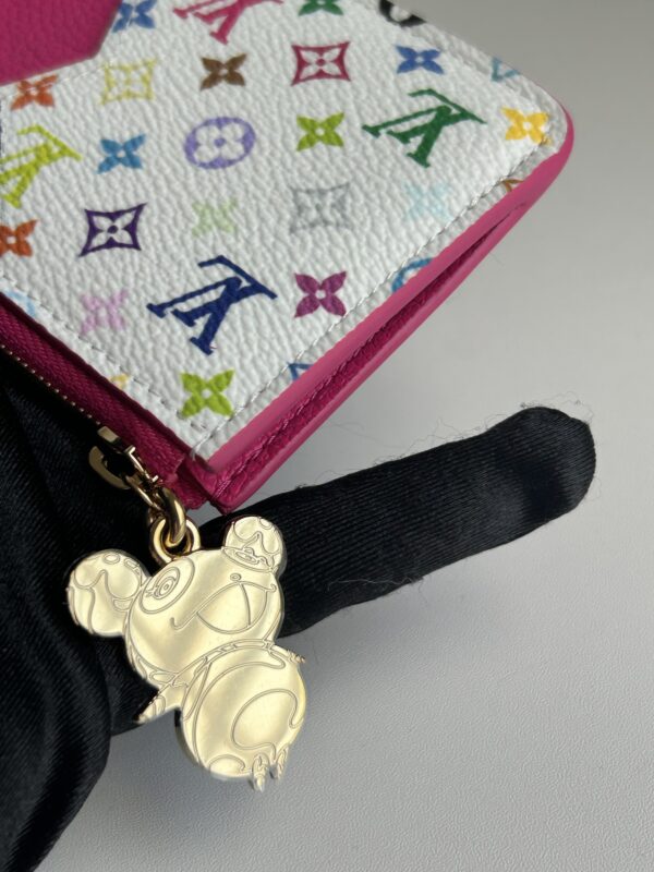 Louis Vuitton Romy Card Holder Wallet Takahasi Murakami Kawaii Pink - Image 6