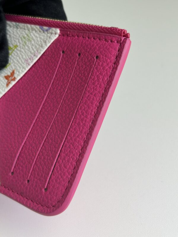 Louis Vuitton Romy Card Holder Wallet Takahasi Murakami Kawaii Pink - Image 8