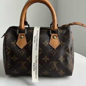 Louis Vuitton Speedy 18 Monogram  Rare Piece YEAR 1984