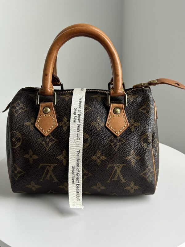 Louis Vuitton Speedy 18 Monogram  Rare Piece YEAR 1984