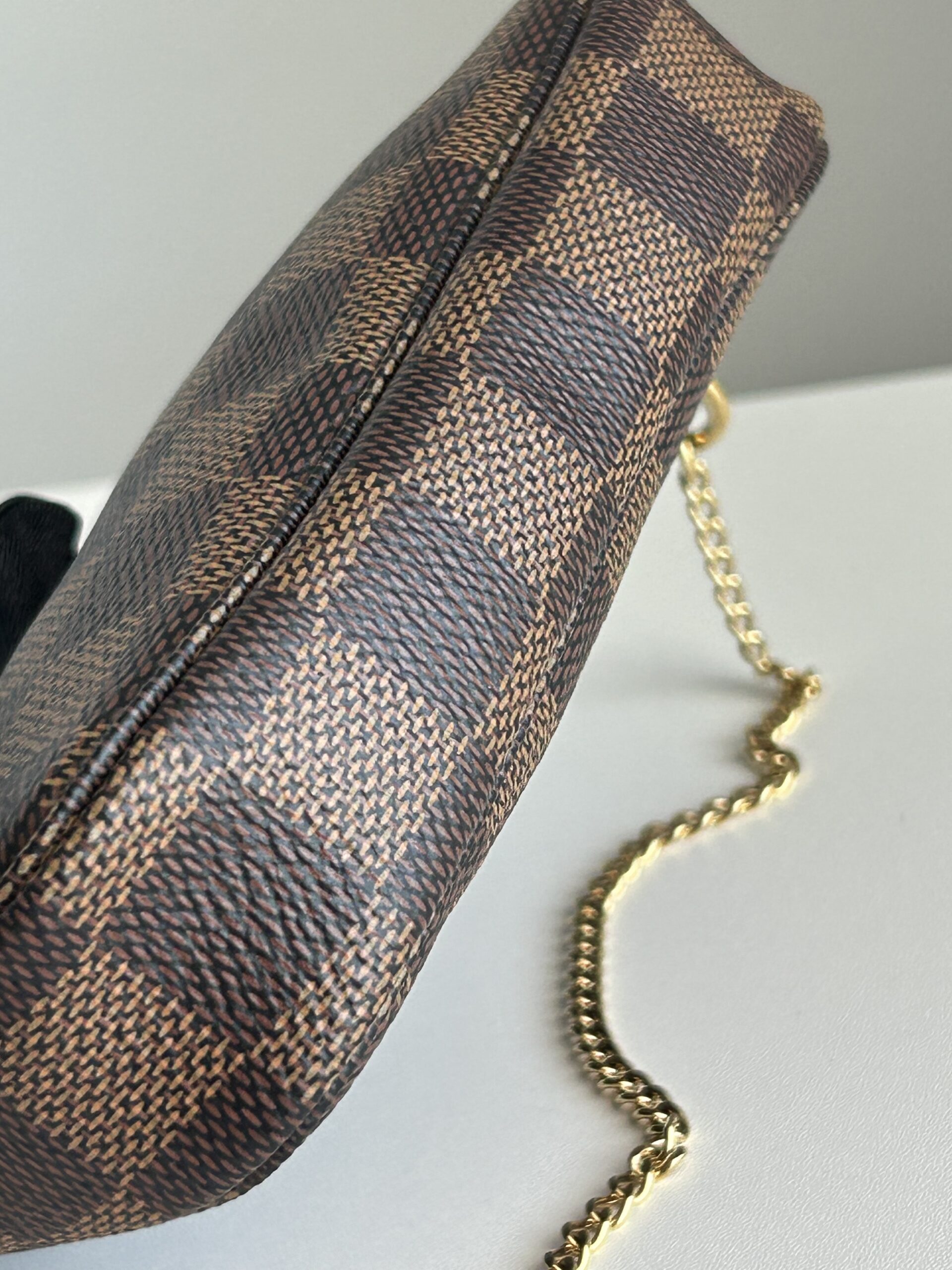 Louis Vuitton Mini Pochette Ebene - Image 11