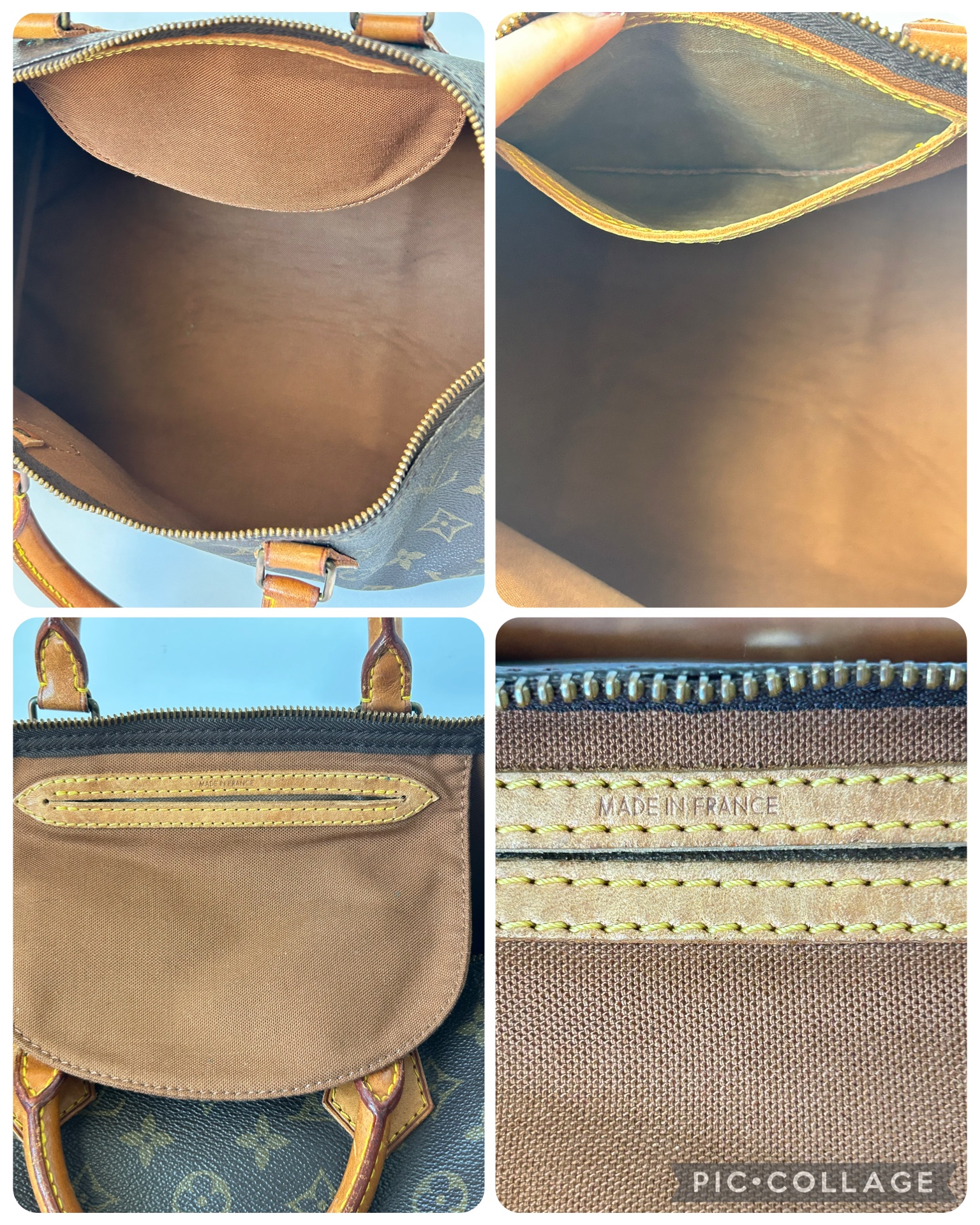 Louis Vuitton Speedy 35 Monogram -1990 - Image 12