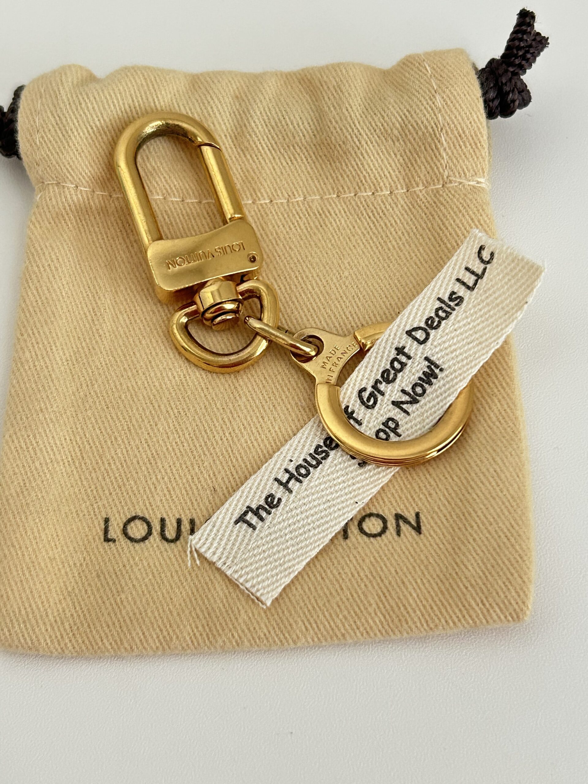 Louis Vuitton 3.5" Large Ring Strap Extender