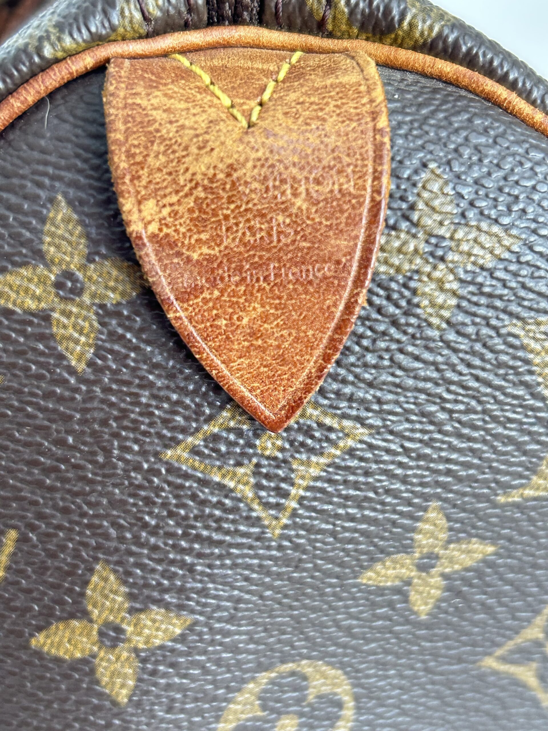 Louis Vuitton Speedy 25 Monogram Made- 1998 - Bag Charm NOT included - Image 3
