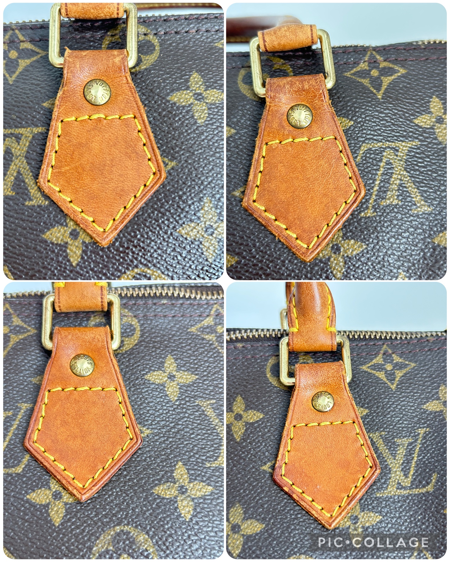 Louis Vuitton Speedy 25 Monogram Made- 1998 - Bag Charm NOT included - Image 9