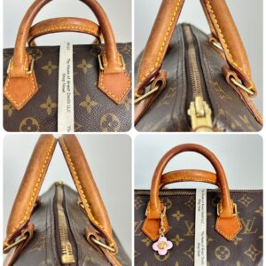 Louis Vuitton Speedy 25 Monogram Made- 1998 - Bag Charm NOT included - Image 4