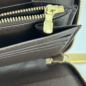 Louis Vuitton Zippy Travel Organizer Wallet DAMIER EBENE - Image 7