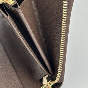 Louis Vuitton Zippy Travel Organizer Wallet DAMIER EBENE - Image 9