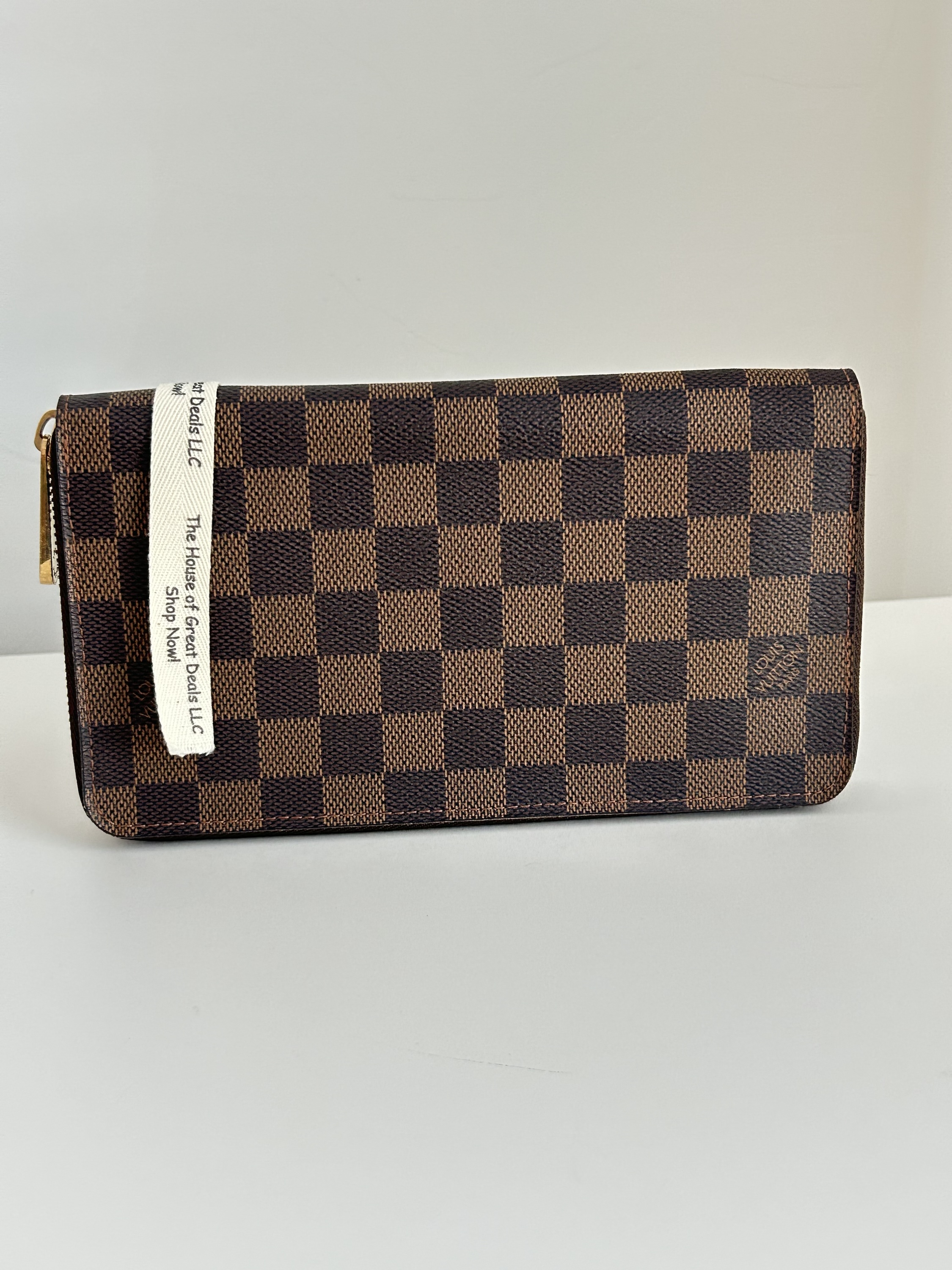 Louis Vuitton Zippy Passport Organizer Wallet Ebene