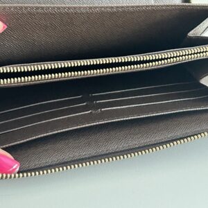 Louis Vuitton Zippy Travel Organizer Wallet DAMIER EBENE - Image 13