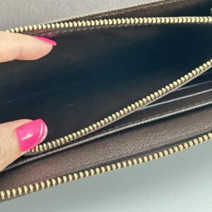 Louis Vuitton Zippy Passport Organizer Wallet Ebene - Image 7