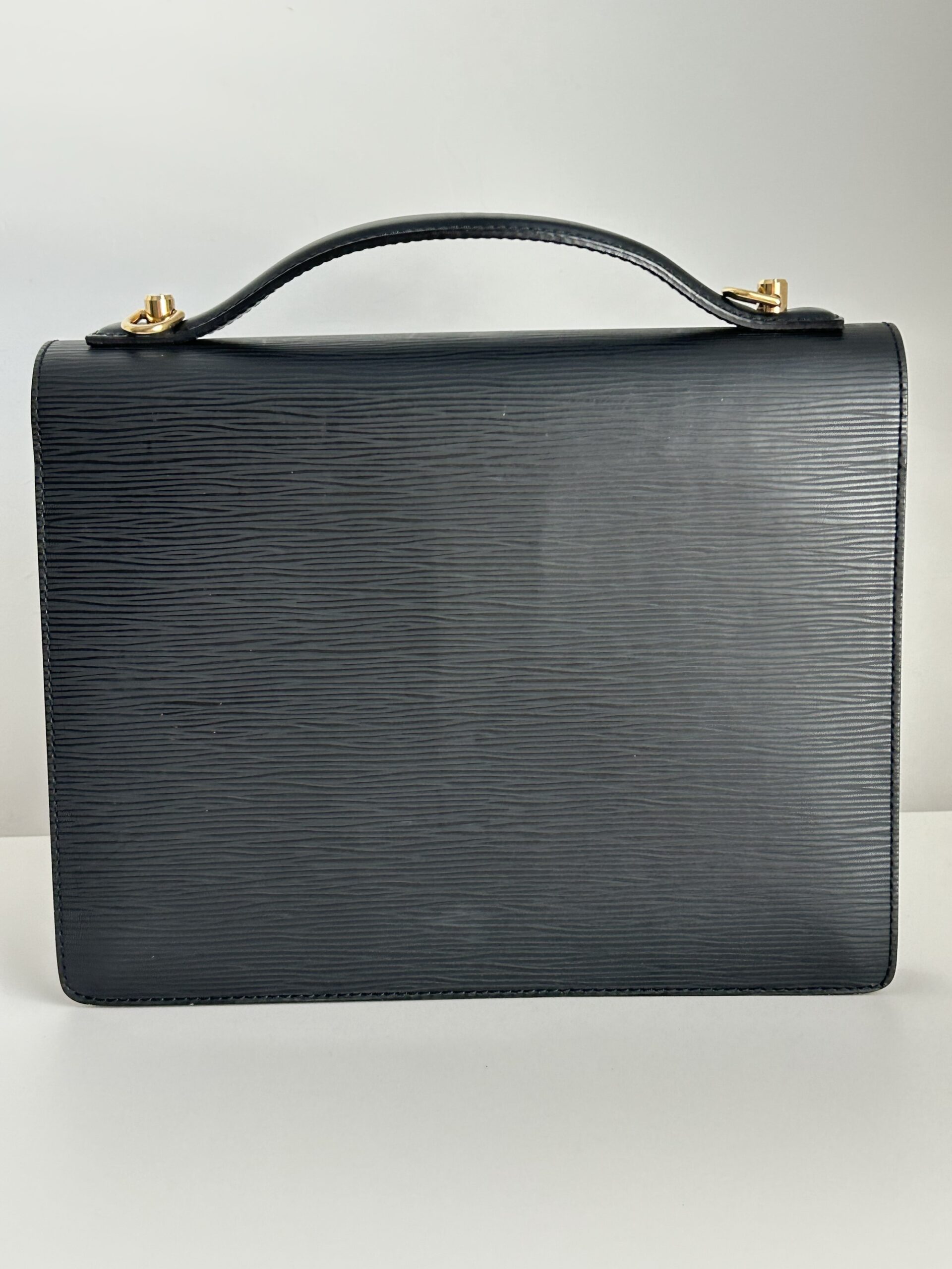 Louis Vuitton Monceau 28 Epi Leather Black - Image 4