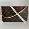 Louis Vuitton Neverfull Wristlet Pochette FUSCHIA Pink