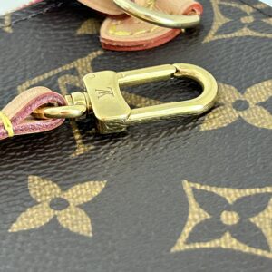 Louis Vuitton Neverfull Wristlet Pochette FUSCHIA Pink - Image 12