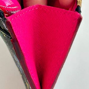 Louis Vuitton Key Cles Pouch Multicolor Black - Image 12