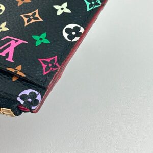 Louis Vuitton Key Cles Pouch Multicolor Black - Image 5