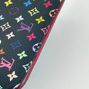 Louis Vuitton Key Cles Pouch Multicolor Black - Image 6
